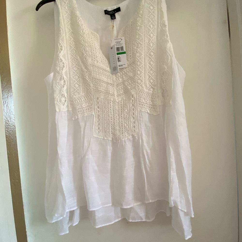 White Brand New Blouse